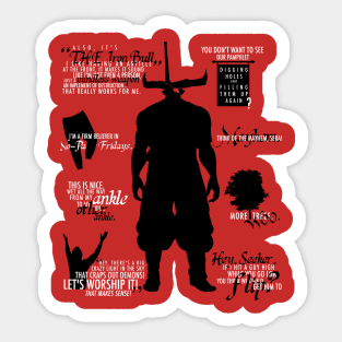 Iron Bull Sticker